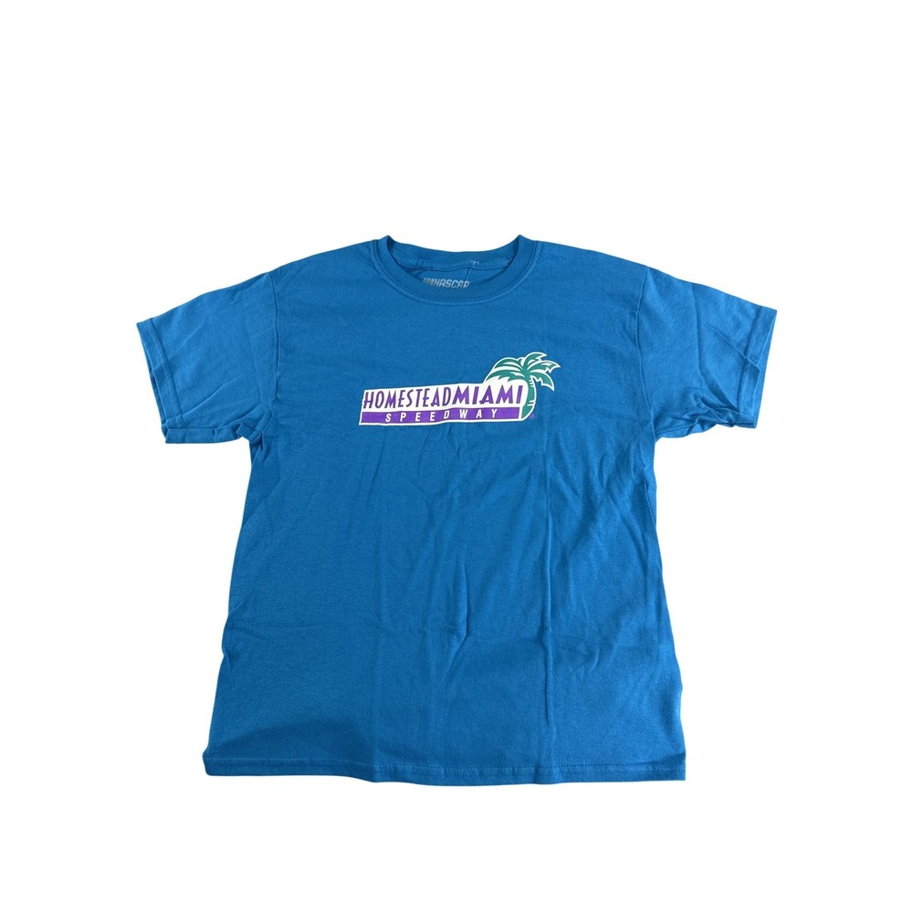 Homestead Miami Speedway Shirt Youth Medium NASCAR Racing Event Tee New with Tag